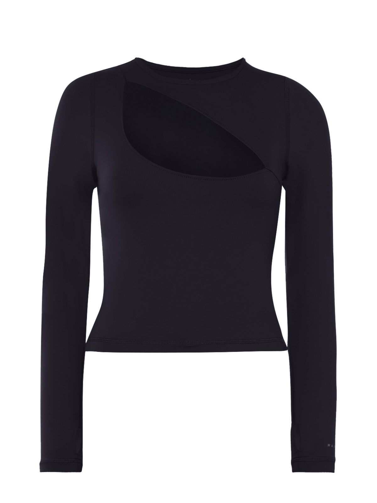 Arty Long Sleeve Top | Onyx