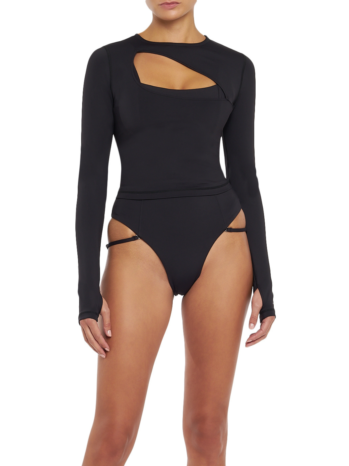 Arty Long Sleeve Top | Onyx