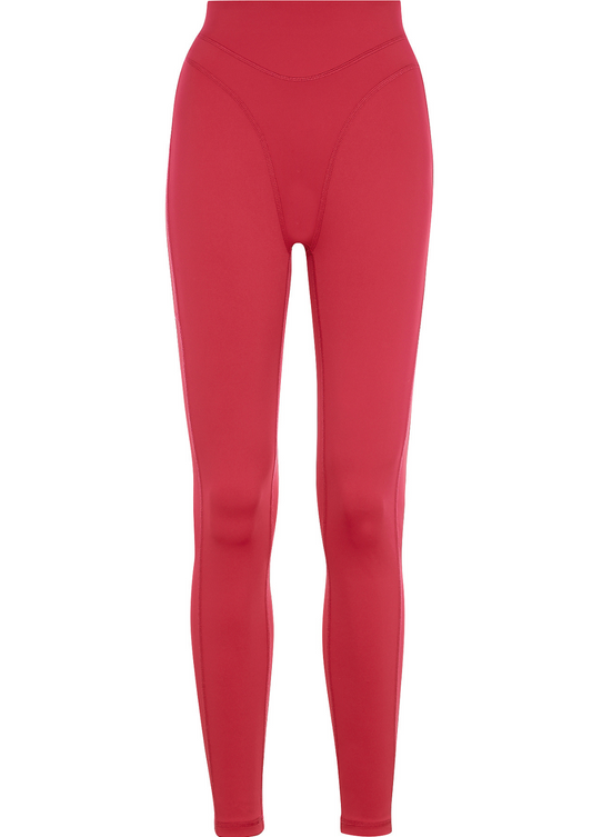 Lauren High-waist Legging | Spanish Crimson