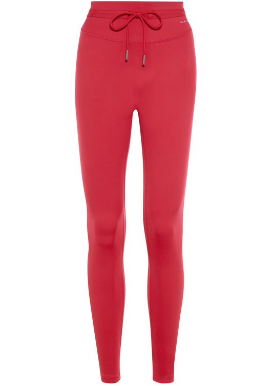 Nas High-waist Scrunch Legging | Spanish Crimson