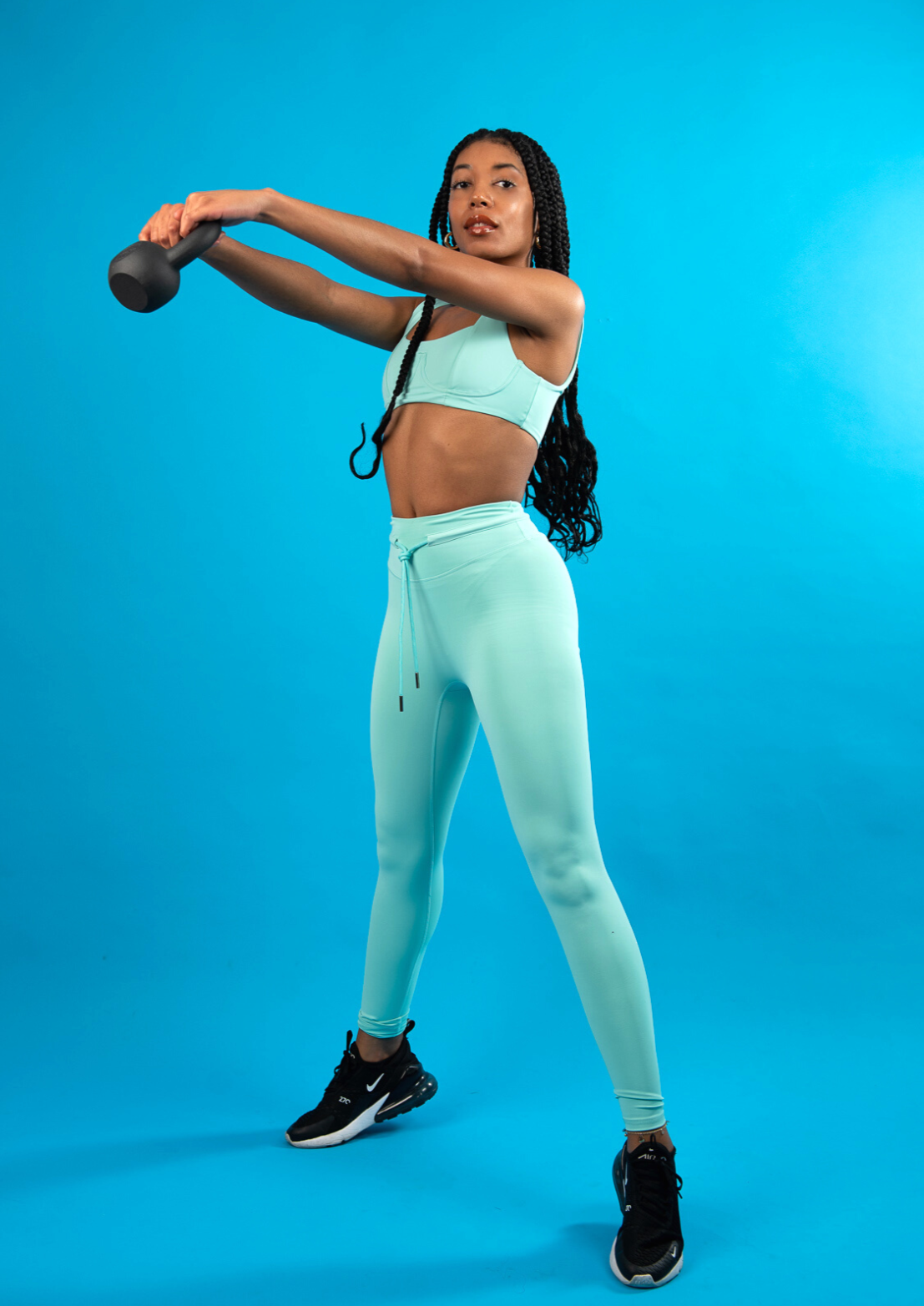 Nas High-waist Scrunch Legging | Turks & Caicos