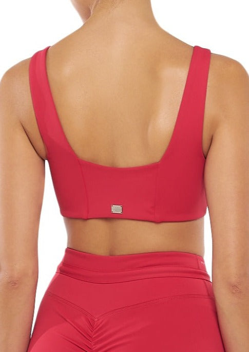 Julie Bra Top | Spanish Crimson